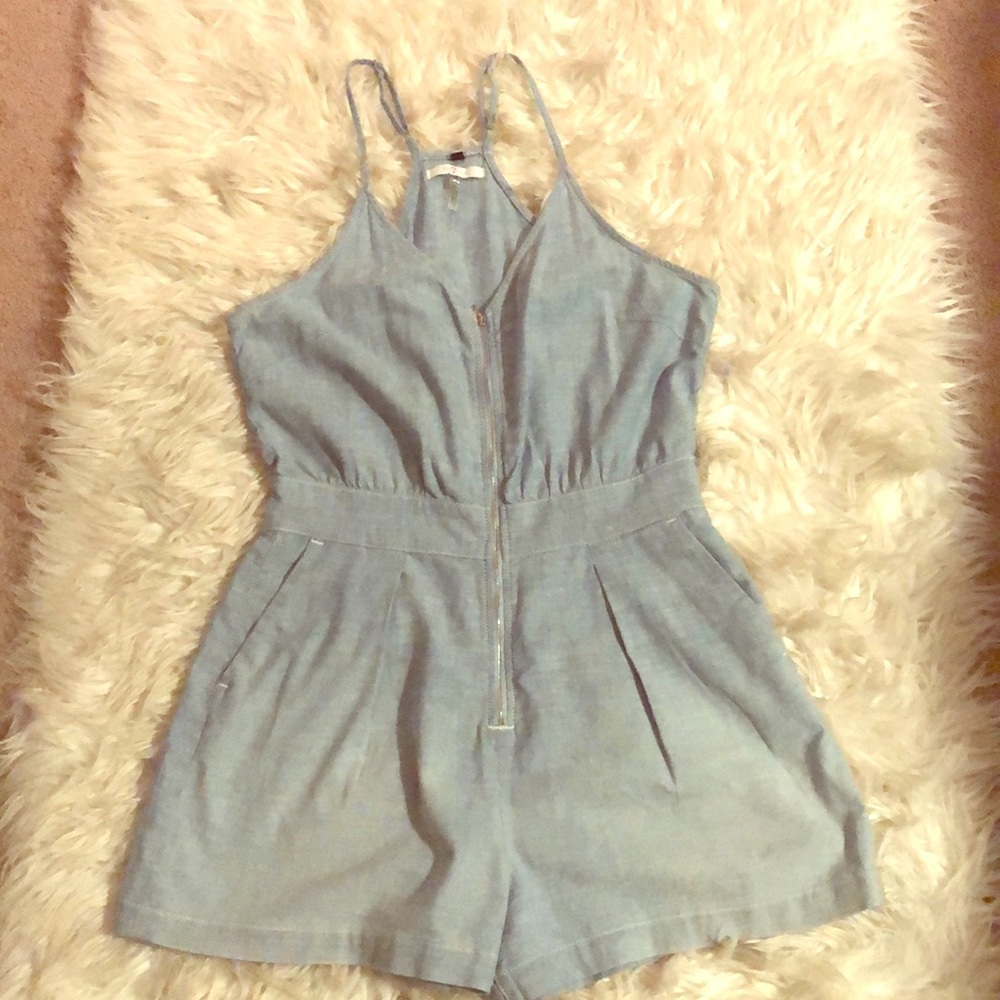 7 for all Mankind women’s denim romper. Size L